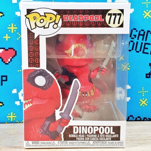 Funko PoP Deadpool Dinopool #777 Nerdy 30 Years Collectible + Protector NIB - Picture 1 of 10